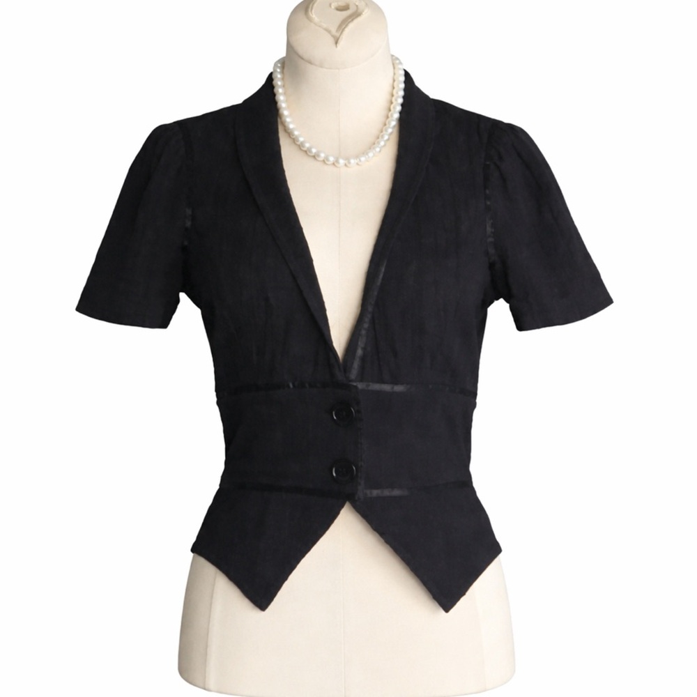 & The Now Short Sleeves Blazer short sleeve Size 0